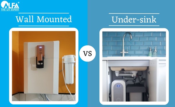 Wall Mounted vs Under Sink Water Purifier: Which is best?